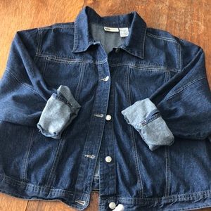 New- washed/never worn denim jacket